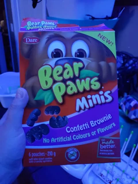 Dare Bear Paws Mini Confetti Brownie