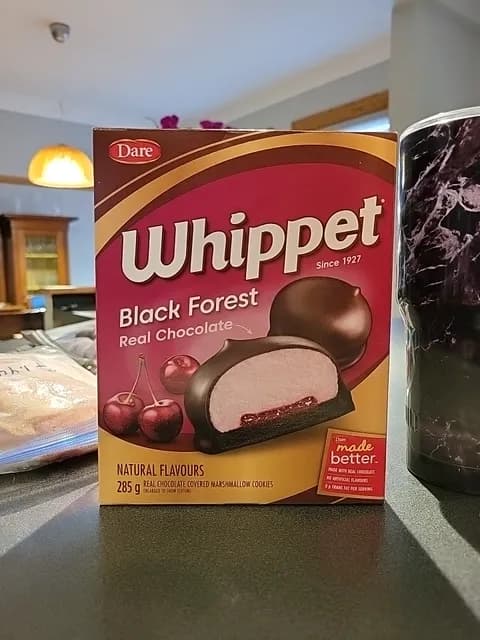 Dare Whippet Black Forest Real Chocolate Covered Marshmallow Cookies