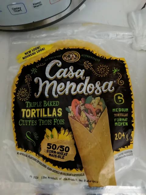 Casa Mendosa Triple Baked Tortilla