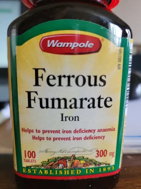 Wampole Ferrous Fumarate Iron
