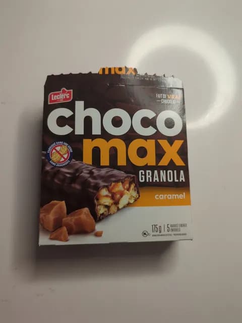 Leclerc Choco Max Granola Caramel