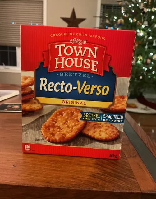 Kellogg'S Town House Pretzel Flipsides Original Crackers