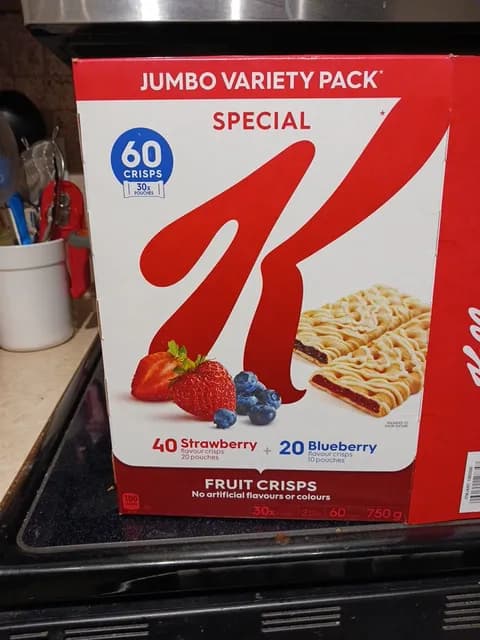 Special K Strawberry And Blueberry Fruit Crisps