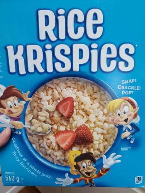 Kellogg'S Rice Krispies Snap! Crackle! Pop!
