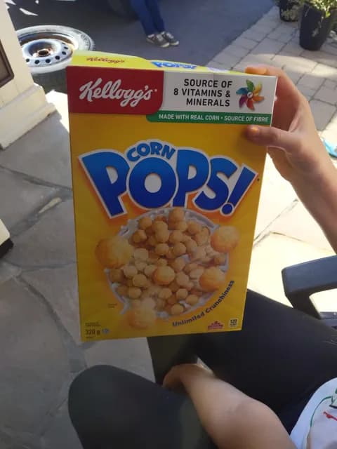 Kellogg'S Corn Pops Unlimited Crunchiness