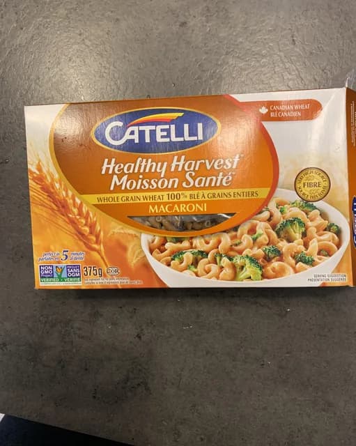 Catelli Healthy Harvest Whole Grain Wheat 100% Macaroni