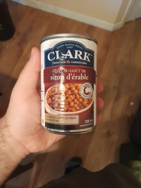 Clark Maple Syrup Flavored Beans