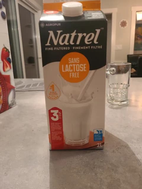 Natrel Fine-Filtered Lactose Free 3.25%
