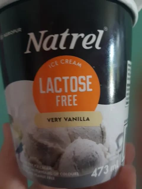 Natrel Lactose Free Very Vanilla Ice Cream
