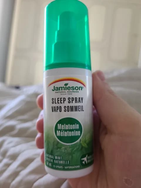Jamieson Melatonin Natural Mint Sleep Spray