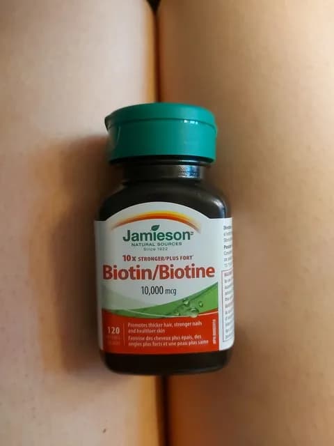 Jamieson 10X Stronger Biotin 10,000 Mcg