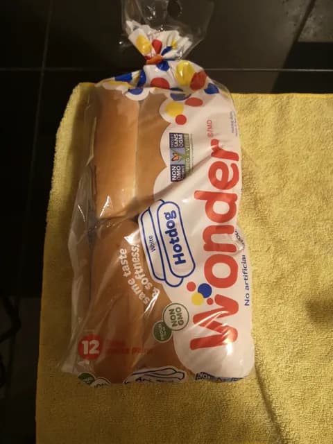 Wonder White Hotdog Buns