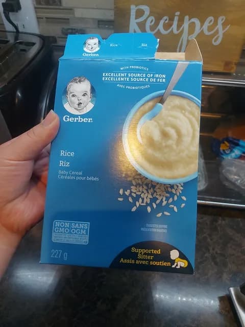 Gerber Rice Baby Cereal