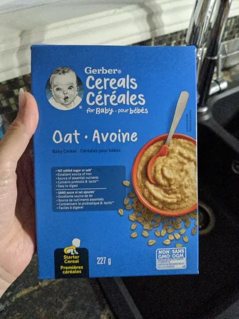 Gerber Oat Starter Cereal