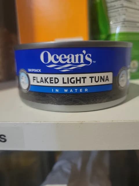 Ocean'S Skipjack Flaked Light Tuna In Water
