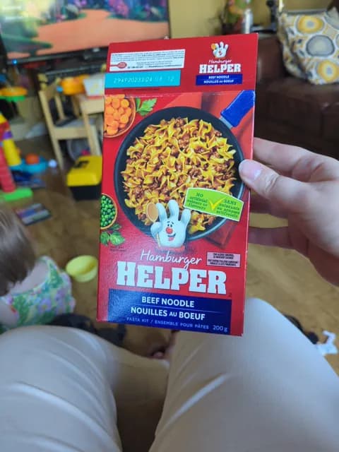 Hamburger Helper Beef Noodle