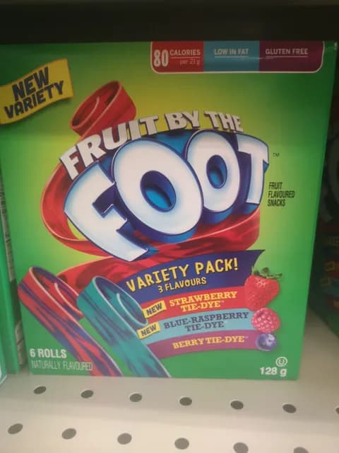 Fruit By The Foot Flavoured Snacks
