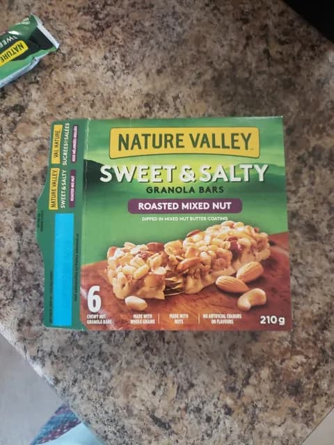Nature Valley Sweet & Salty Granola Bars Roasted Mixed Nut