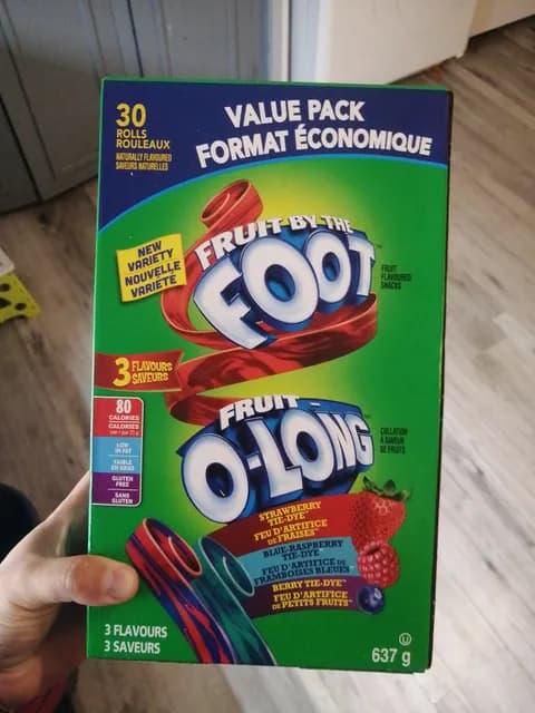 Fruit By The Foot Fruit Flavoured Snacks Value