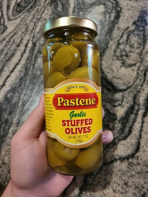 Pastene Garlic Stuffed Olives