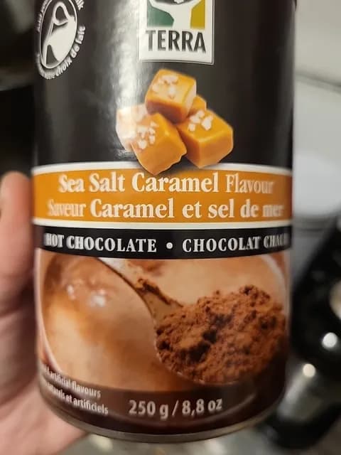 Terra Sea Salt Caramel Flavour Hot Chocolate