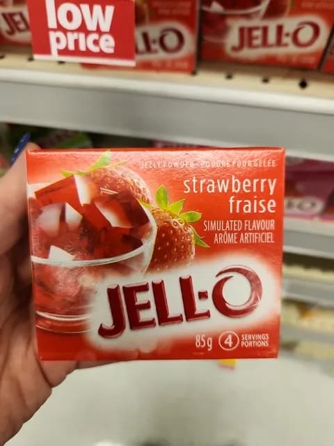 Jell-O Strawberry Jelly Powder
