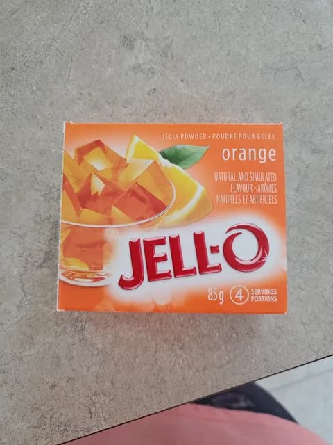 Jell-O Orange Jelly Powder