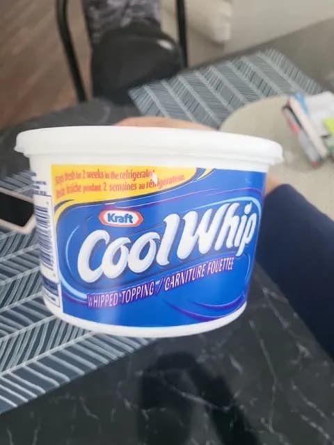Kraft Cool Whip Whipped Topping