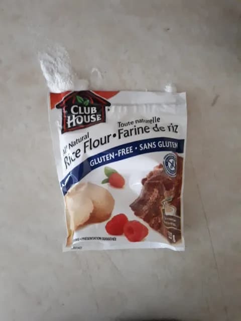 Club House All Natural Rice Flour