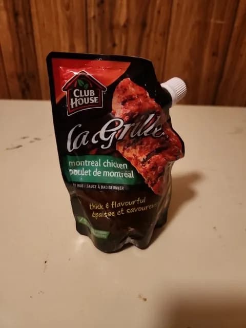 Club House La Grille Montreal Chicken Wet Rub