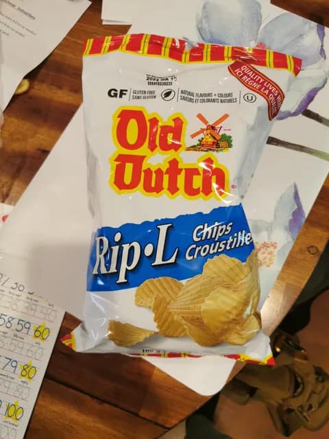 Old Dutch Rip-L Chips