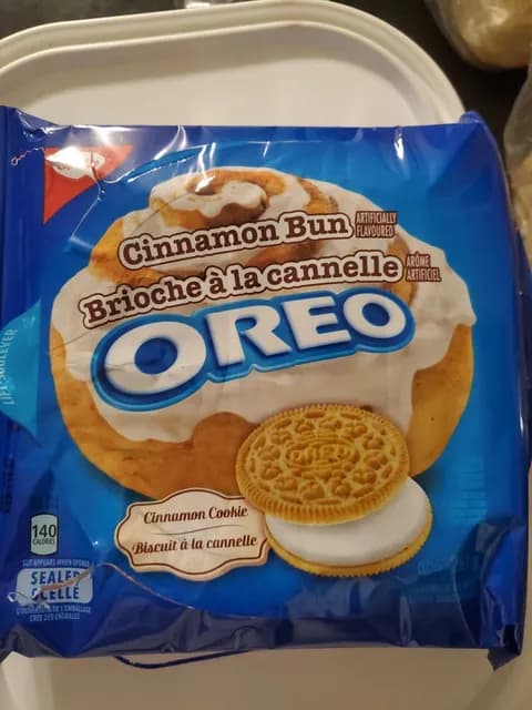 Oreo Cinnamon Bun Cinnamon Cookie
