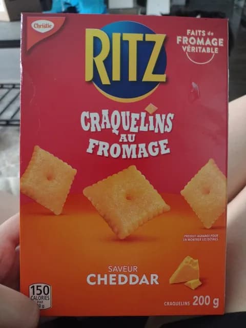 Ritz Craquelins Au Fromage