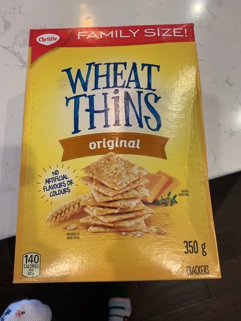 Christie Original Wheat Thins Family Size