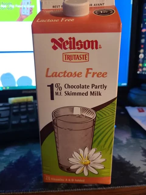 Neilson Trutaste Lactose Free 1% M.F. Chocolate Partly Skimmed Milk