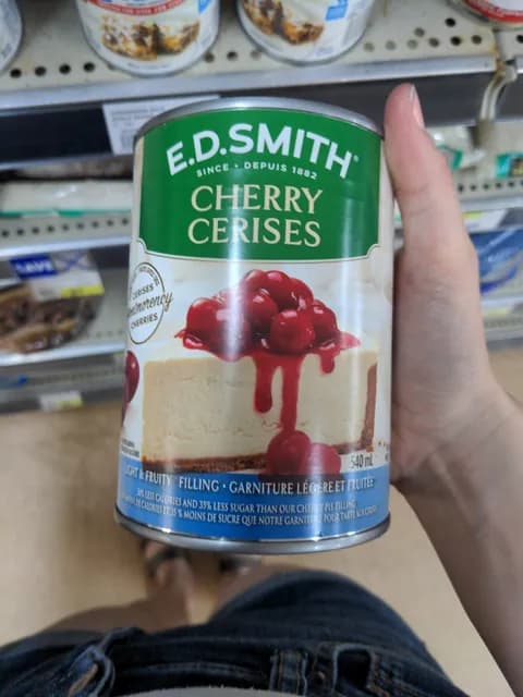 E.D.Smith Cherry Light & Fruity Filling