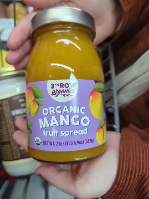 3Rd Row Organics Organic Mango Fruit Spread