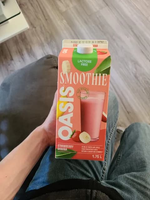 Oasis Smoothie Strawberry Banana