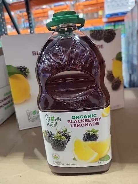 Grown Right Organic Blackberry Lemonade
