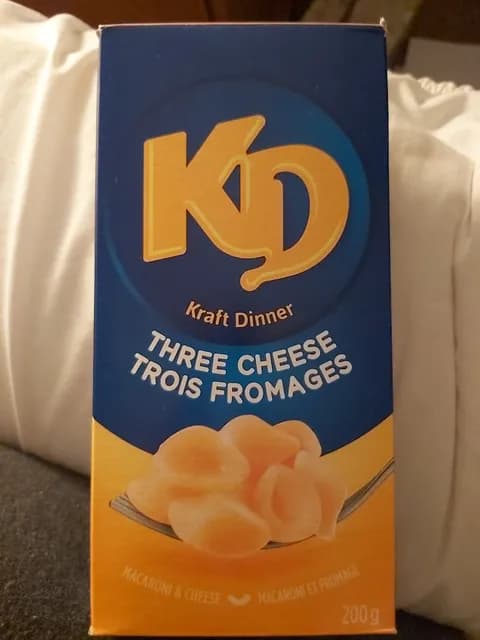 Kraft Dinner Three Cheese Macaroni & Cheese