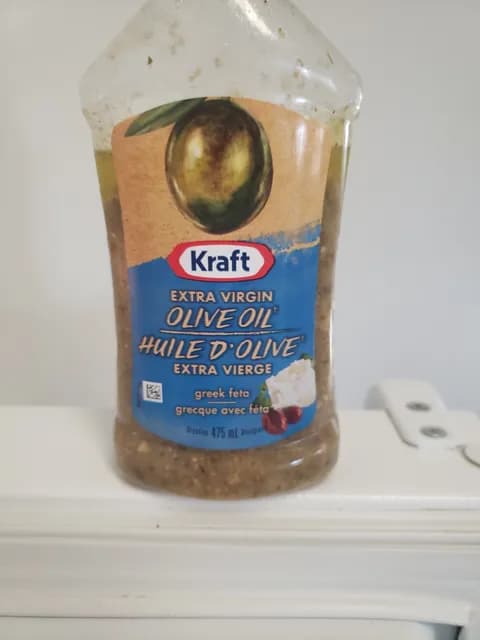 Kraft Extra Virgin Olive Oil Greek Feta Salad Dressing