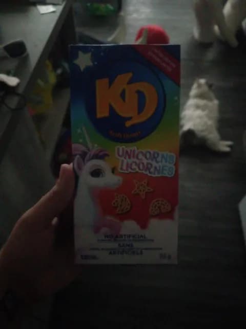 Kraft Dinner Unicorn Licornes Macaroni & Cheese