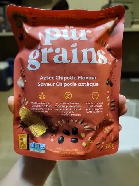 Purgrains Aztec Chipotle Flavour Side Dish