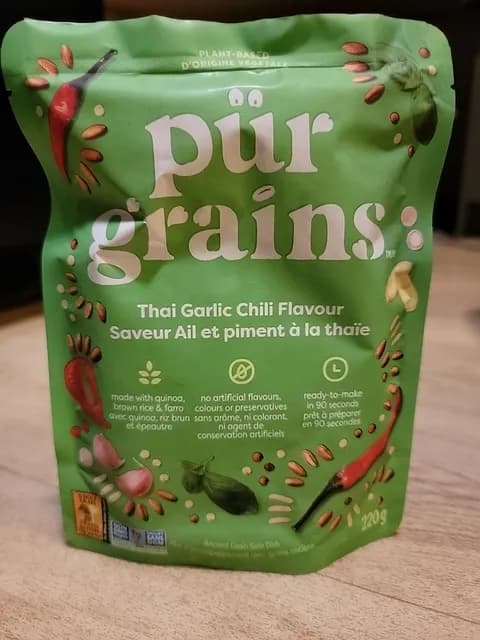 Purgrains Thai Garlic Chili Flavour Side Dish