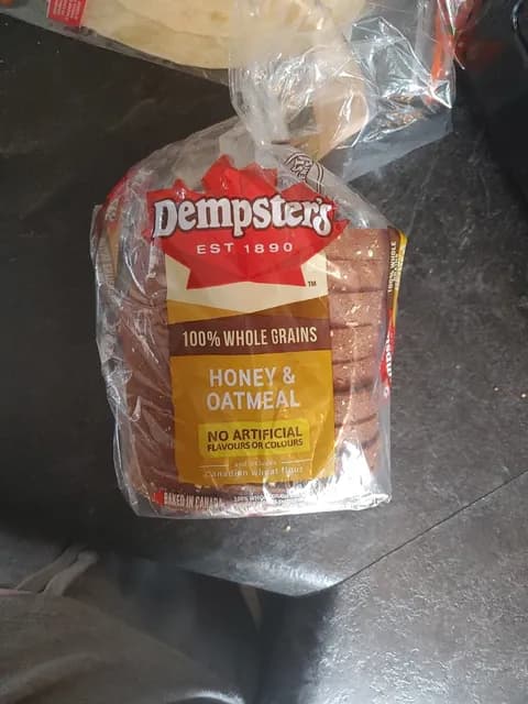 Dempster'S 100% Whole Grains Honey & Oatmeal Bread