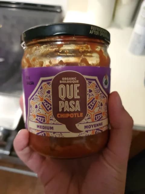 Que Pasa Organic Medium Chipotle Salsa