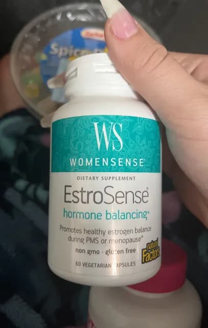 Natural Factors Womensense Estrosense Hormone Balancing Capsules