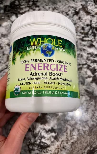 Whole Earth & Sea Energize Adrenal Boost* Dietary Supplement