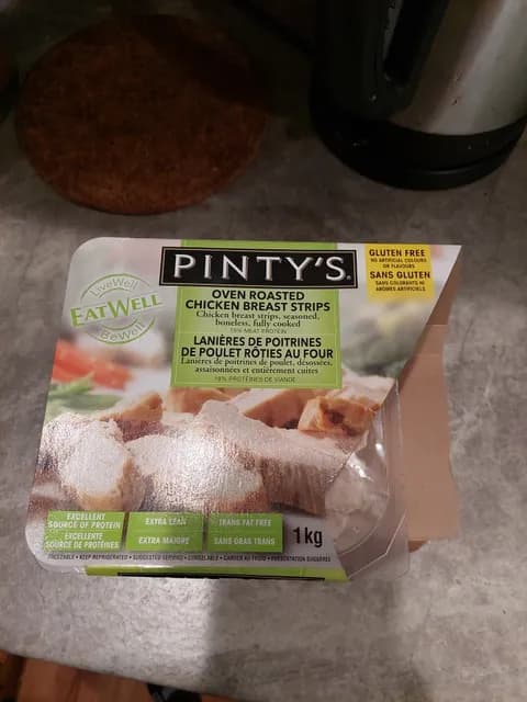 Pinty'S Oven Roasted Chicken Breast Strips
