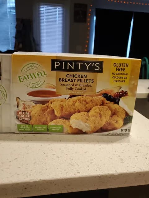 Pinty'S Eatwell Gluten Free Chicken Breast Fillets